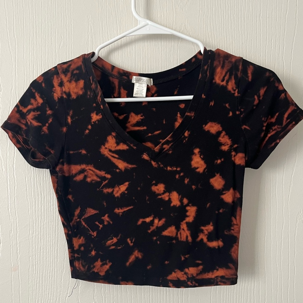 Bozzolo tie dye v-neck, size S
